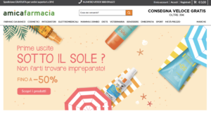 Website Amicafarmacia.com