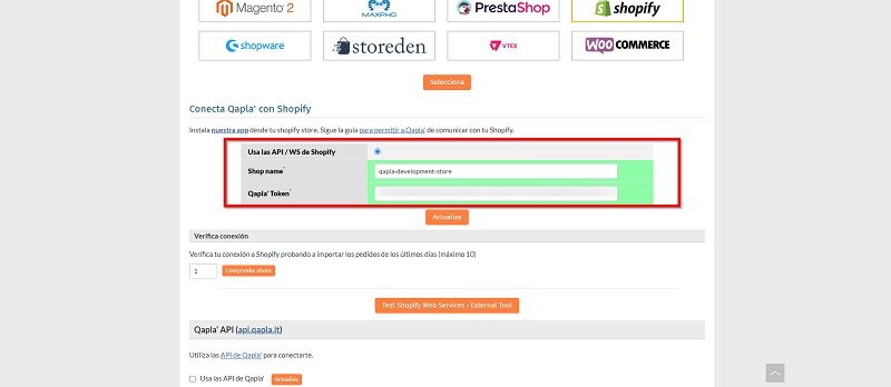 Shopify Connector