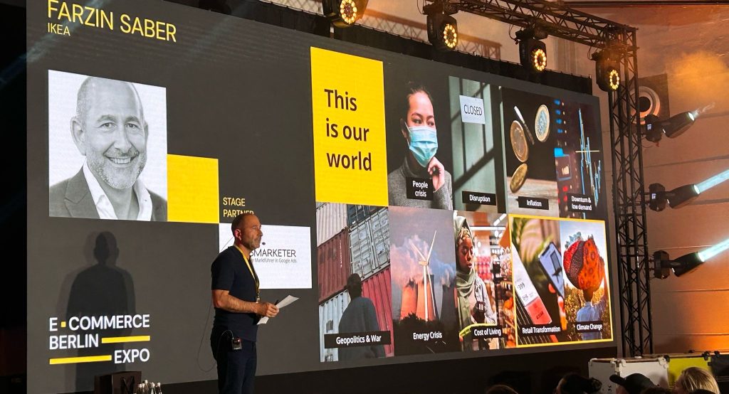 Speech di IKEA a E-Commerce Berlin Expo 2024