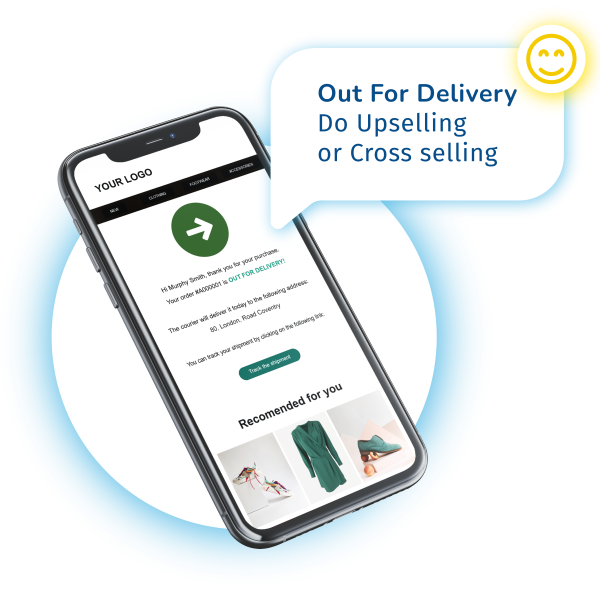 out for delivery upselling cross seling