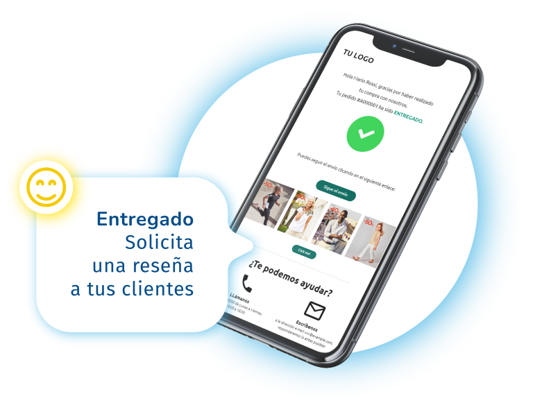 email transaccional Qapla': envio entregado