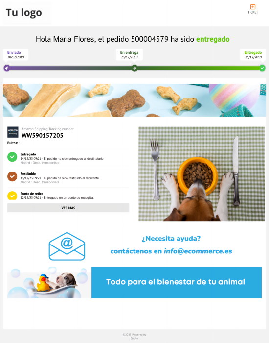 Pagina de seguimiento Qapla'