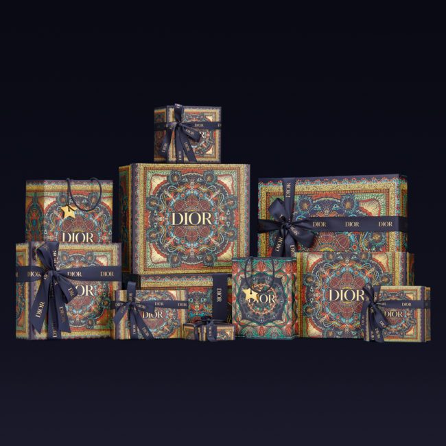 packaging Dior for Christmas 